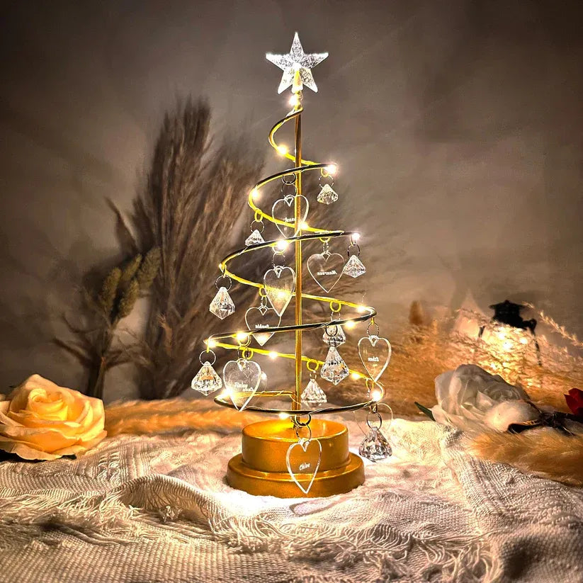Árvore de Natal Minha Família Eternizada Personalizável - 50% OFF + Frete Grátis Hoje!!