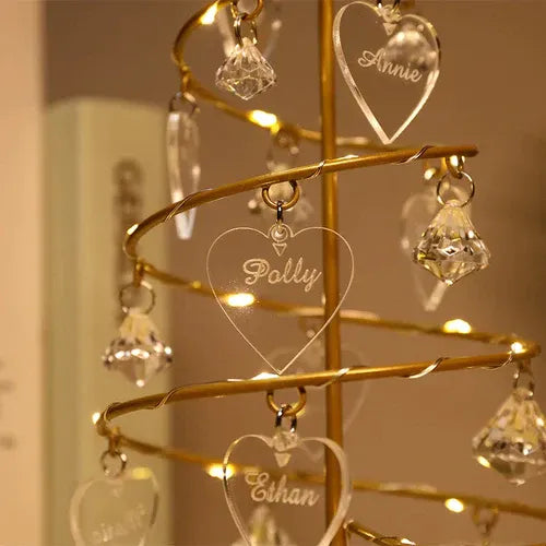 Árvore de Natal Minha Família Eternizada Personalizável - 50% OFF + Frete Grátis Hoje!!